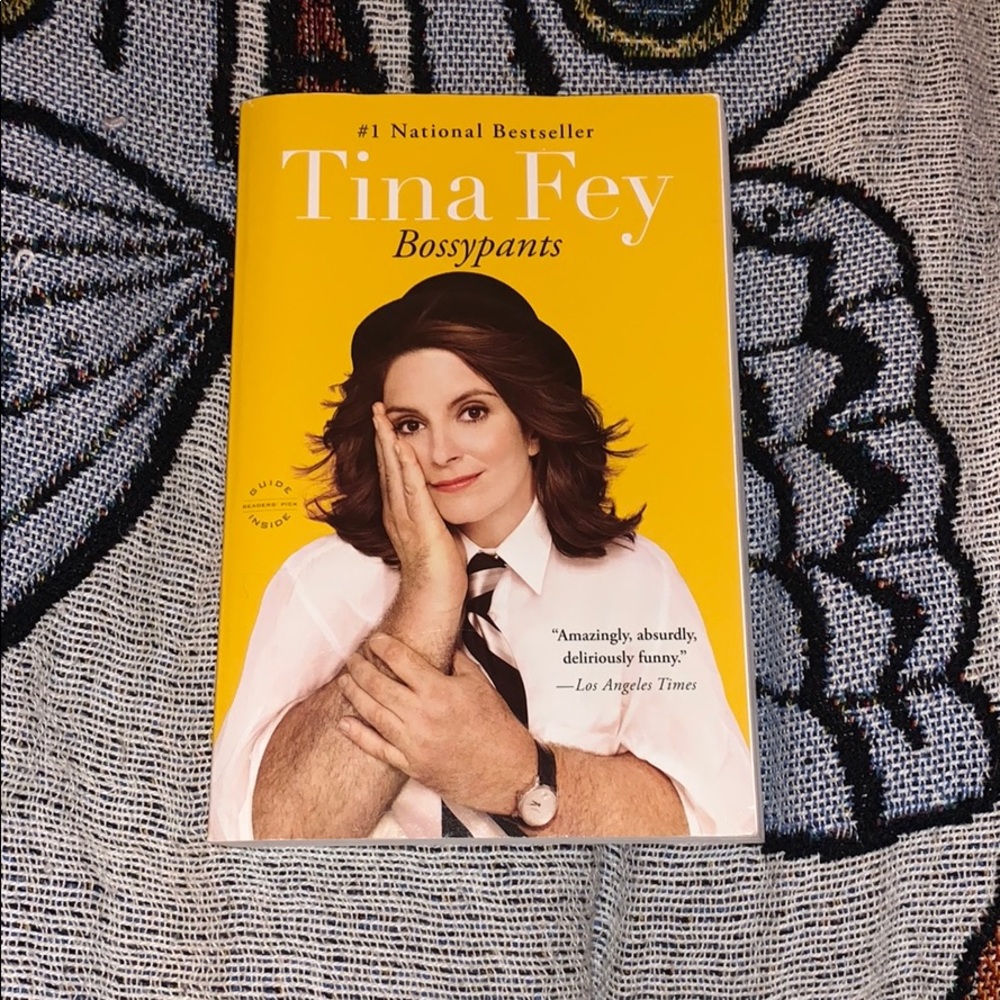 Bossypants written by Tina Fey